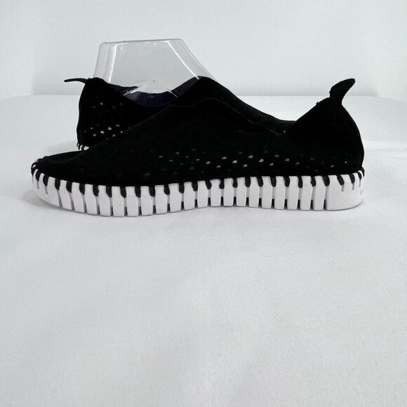 Ilse Jacobsen Tulip 139 Textile Women's Loafer Shoes Size 36 US 5.5 in Black - Picture 7 of 13